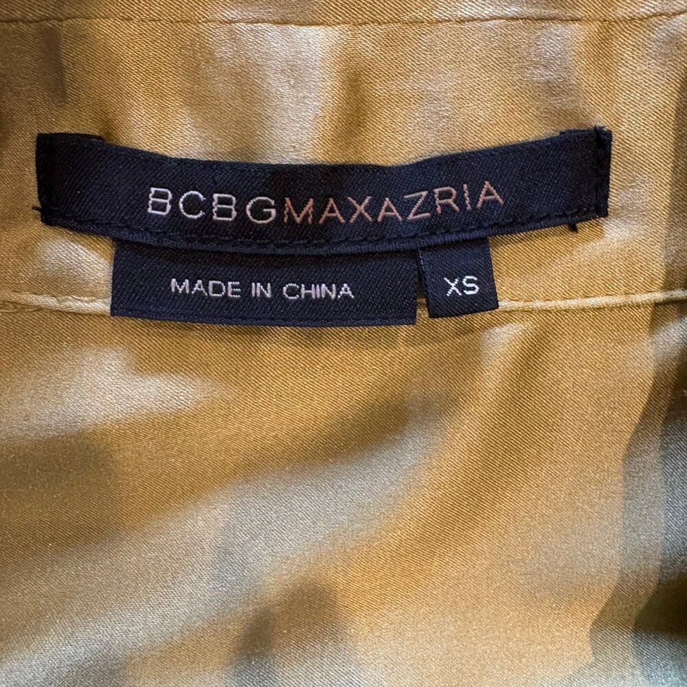 Size XS BCBG Maxazria silk top - Picture 8 of 11